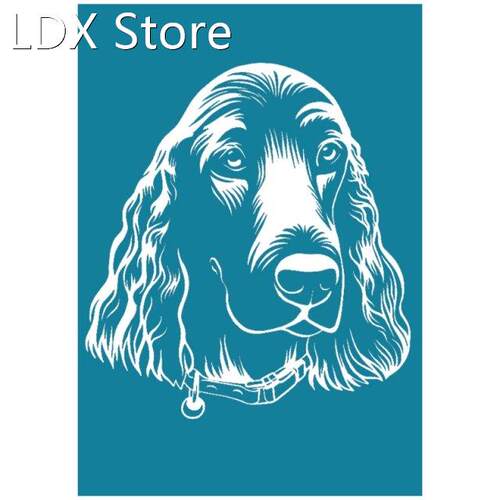 Springer Spaniel Self Adhesive Silk Screen Printing Stencil