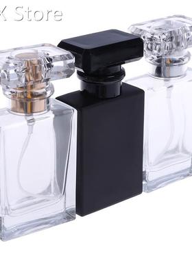 1pc 30ml glass perfume bottle atomizer perfume bottle transp