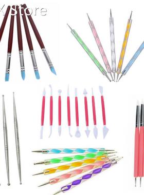 1-14pcs Plastic Silicone Steel Clay Sculpting Set Wax Carvin