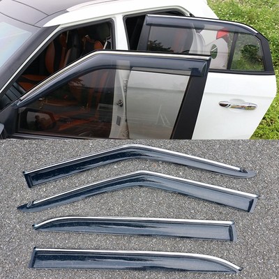 Exterior ABS Plastic Window Visor Awnings Vent Sun Rain Gua