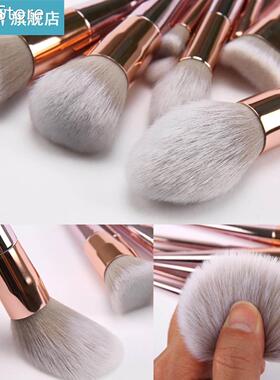 10pcs Makeup Brushes Set Blush Contour Foundation Blending P