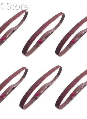 18 Pack 1 x 42 Inches Aluminum Oxide Sanding Belt Kit Assort