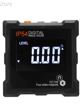 Digital Protractor Inclinometer Portable 4*90° IP65 Wate