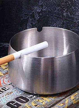 Stainless Steel Ashtray for Garden Terrace Balcony 4Colors H