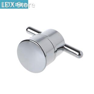 Electroplated Plastic Single Hole Shower Door Knob Handle Fo