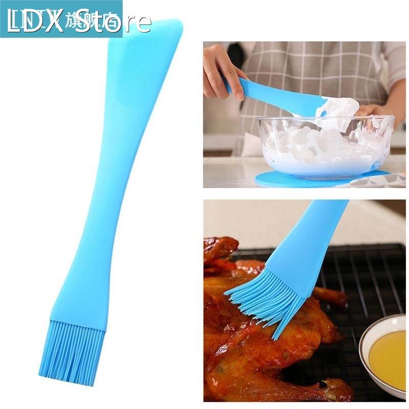 1pc Multifunction Baking Brush Dual-Use Non-Slip Silicone Ba