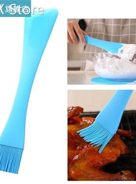 1pc Multifunction Baking Brush Dual-Use Non-Slip Silicone Ba