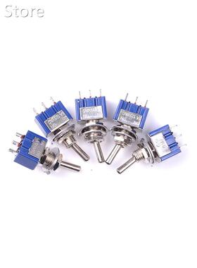 One Or 5pcs Miniature Toggle Switch MTS-102 SPDT 6A 125VAC M