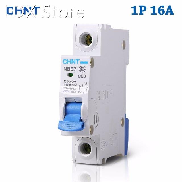 NEW 1P 16A 230/400V 50HZ/60HZ Circuit Breaker MCB C16 C