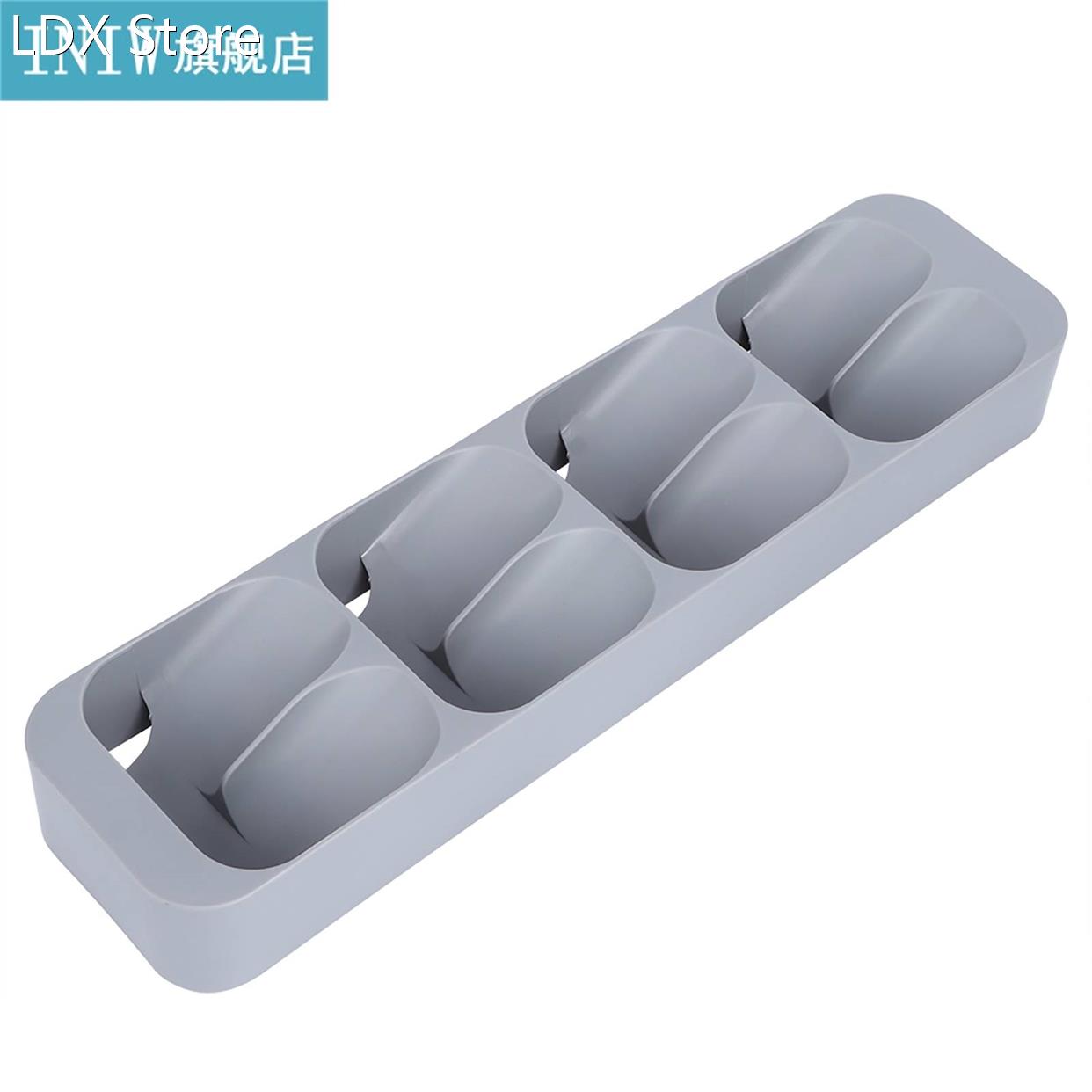 Drawer Cabinet Spice Jar Bottle Storage Box 8 Grids Organize