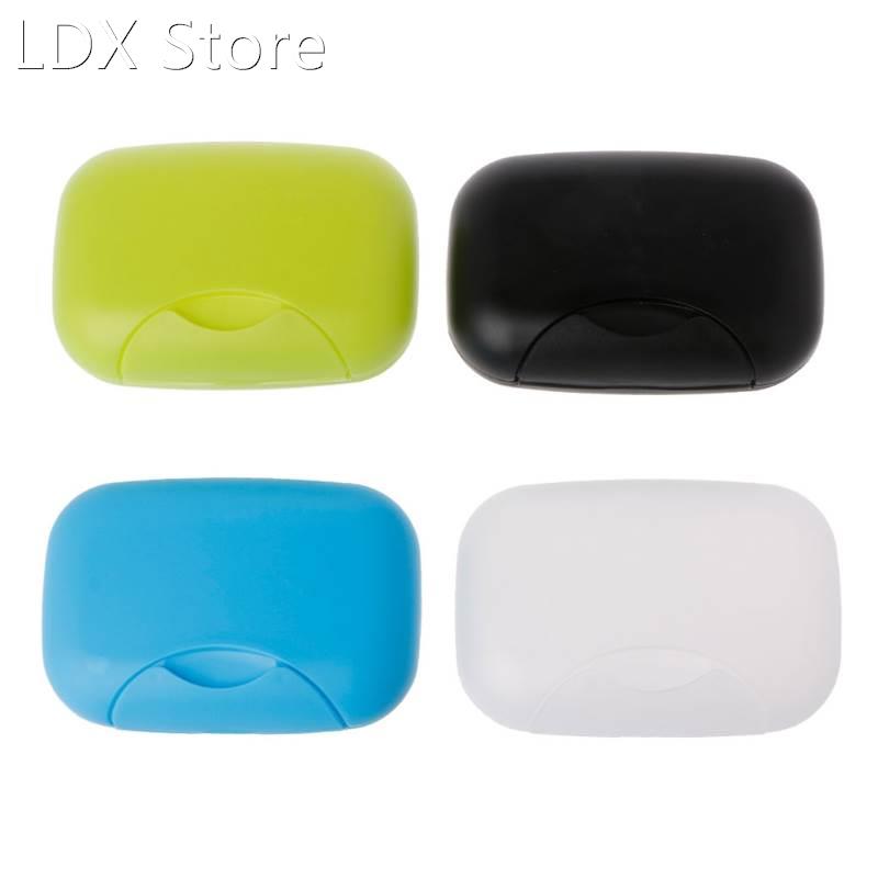 Portable Travel Soap Dish Box Case Holder Container Home Bat