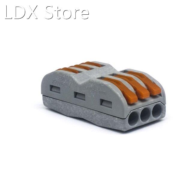 1 pcs SPL-3 6 Pin 250V 32A Connectors Hard Wire Cable Connec