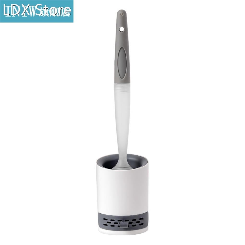 TPR Silicone Toilet Brush Cleaning Bathroom WC Accessories C