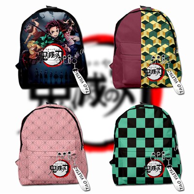 2020 Demon Slayer Cross border New 3D Bag Pack Blade School