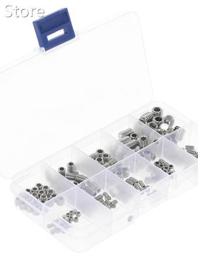 200pcs Stainless Steel Socket Screws Allen Head Socket Hex S