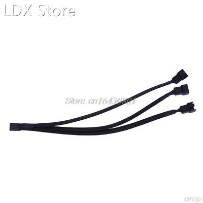 High Quality 4 pin PWM Fan Cable 1 to 3 ways 1/2/5pcs Splitt