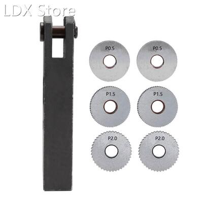 Straight Knurling Cutter Tool 7pcs Straight Linear Knurling