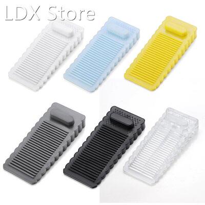 6pcs Safety Silicone Door Stop Stoppers Block Wedge Doorstop