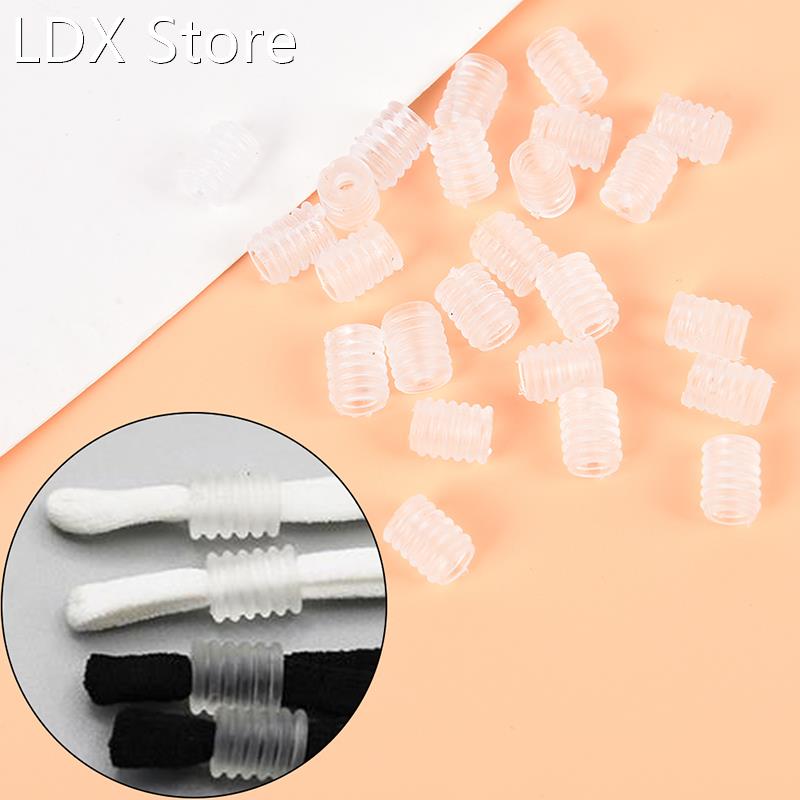 25PCS/50PCS/100PCS Adjustment Silicone Plug Ear Rope Anti-sl