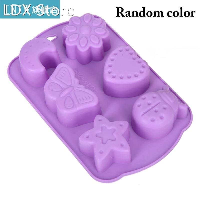 1pc Silicone Cake Fondant Mold Nonstick Creative Cho