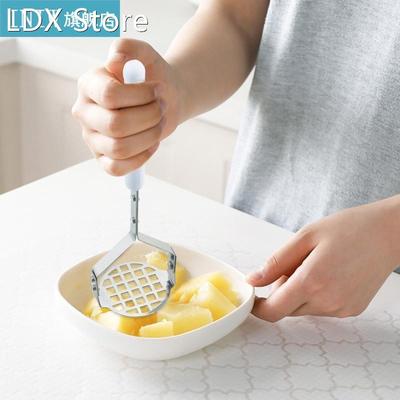 Potato Masher Stainless Steel Pusher Fruit Compactor Manual