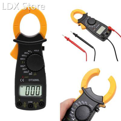 DT3266L Digital Clamp Meter Multimeter Voltage Current Resis