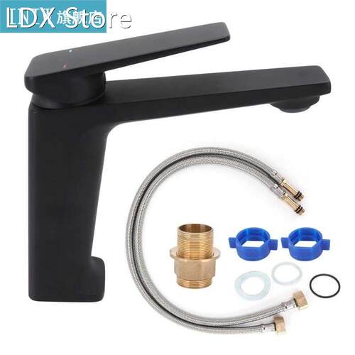 G1/2Inch Basin Sink Hot And Cold Water Tap Desk Mounted With