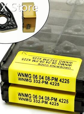 10 pieces WNMG060408 pm 4225 high-quality cylindrical carbid