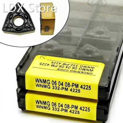 10 pieces WNMG060408 pm 4225 high-quality cylindrical carbid