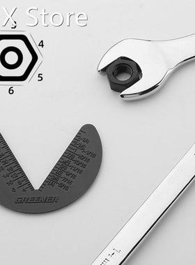 Measure Gauge Screw Bolt Nut 64x49x2.5mm Thread Standard &am