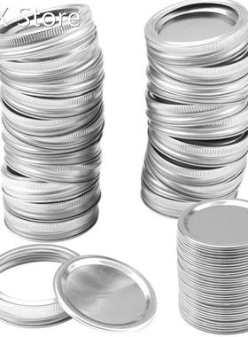 12Pack Canning Lids, Wide Mouth Mason Jar Lids 12 Pack (Silv