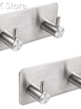 Bathroom Hooks Stainless Steel Towel Hooks Water and Rust Pr