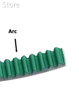 1Meter 8M S8M Timing Belt With Steel Core Polyurethane Open