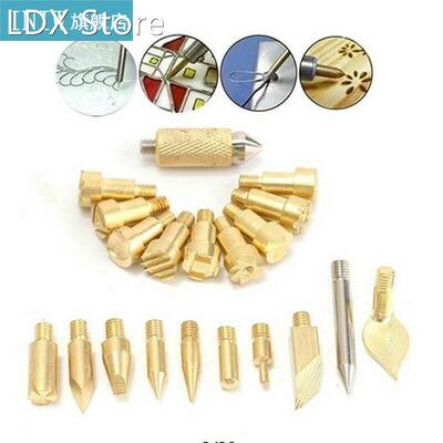 22pcs Wood Carving Tips Soldering Iron Pyrography Wood Burni