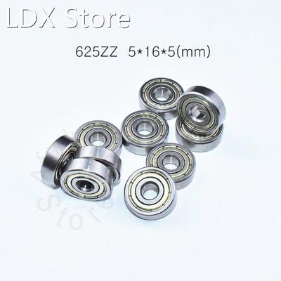 Carbon steel 10pcs 625zz 5*16*5(mm) free shipping Metal Sea