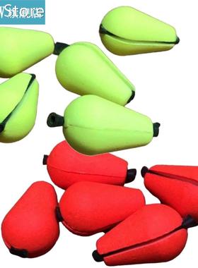 5PCS EVA Fly Fishing Bobbers Float Water Droplets Oval Float