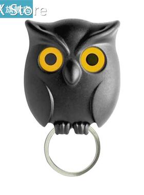 1Pcs Owl Magnetic Key Holder Wall Sticker Keep Keychain Hang