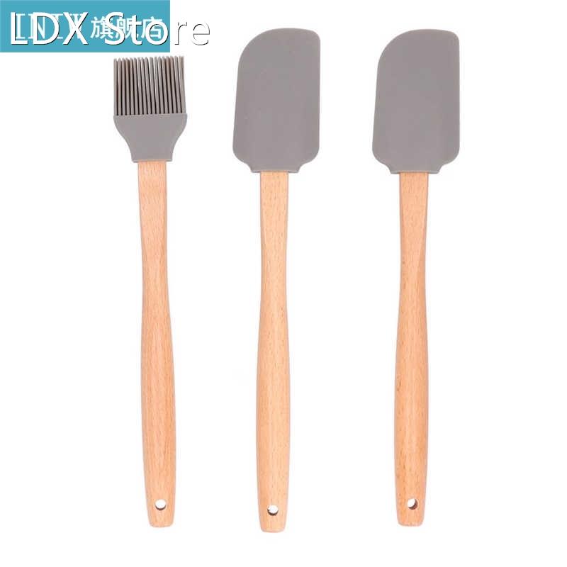 Wooden Spatula Strong and Durable Wooden Scraper Sturdy for