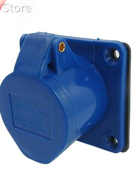 AC 220-250V 16A 2P+E IEC309-2 Industrial Socket w Washer