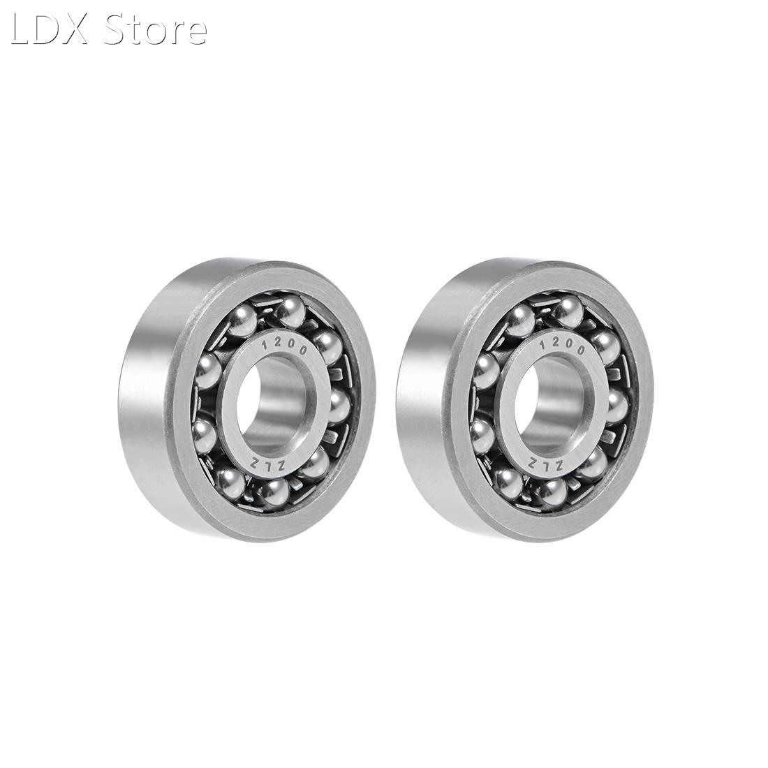 1200 Self Aligning Bearing 10x30x9mm Ball Bearings 2pcs