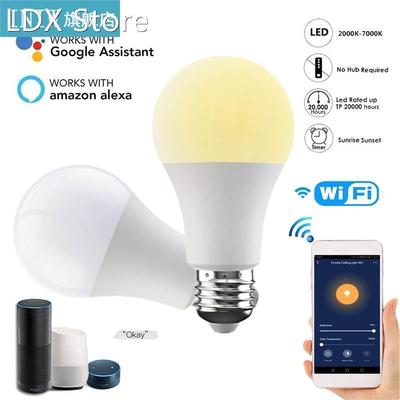 1PC WiFi Smart Bulb Led Lamp 220V/110V Remote Control Dimmin