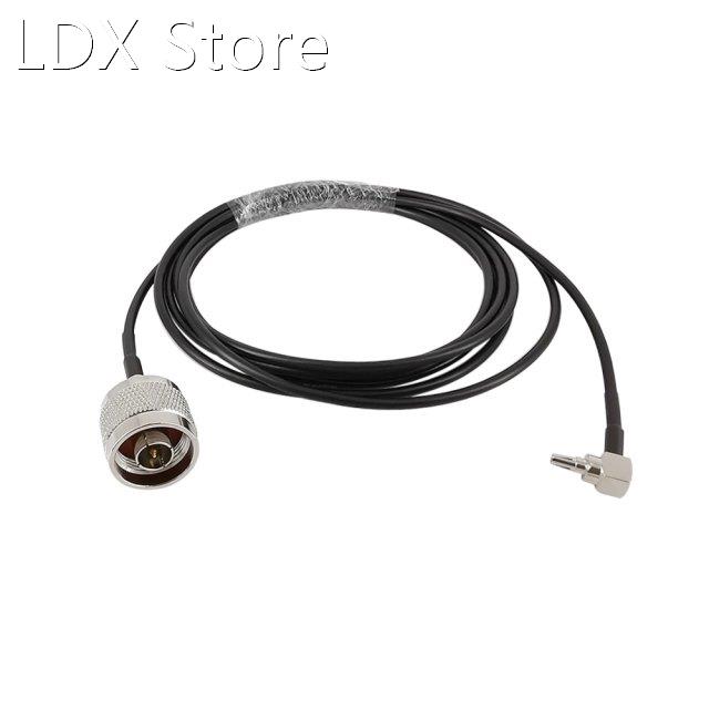 RF Pigtail Cable N Type Plug to L Shape CRC9 Plug Connector