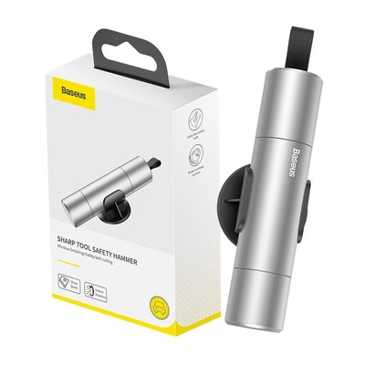 Baseus Car Safety Hammer Auto Emergency Glass Window Breaker