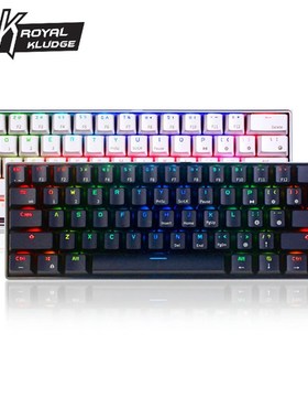Royal Kludge RK61 Ergonomic bluetooth Wired Dual Mode 60%RG