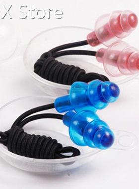 1 Pairs Ear Plug Soft Silicone Anti-Noise Waterproof Swimmin