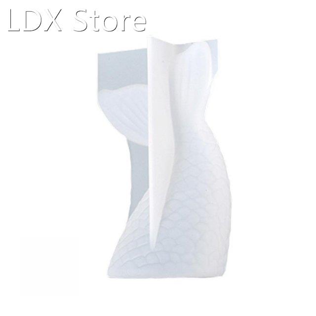 3D Shaped Fishtail Mold Silicone Mermaid Tail Mold Diy Cake