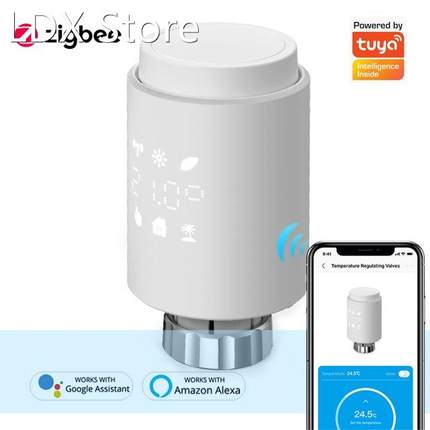 Tuya ZigBee3.0 Smart Radiator Actuator Programmable Thermost