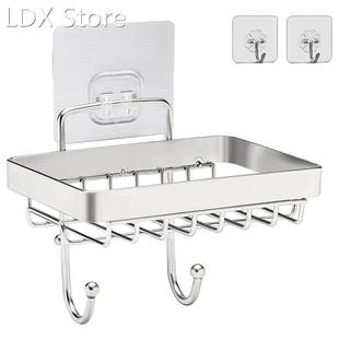 Soap Dish Holder 适用于 Bathroom with Sponge Hook,Bar Soap H