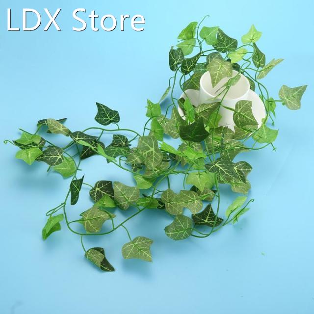 210cm Artificial Ivy Vine Leaf Garland Green Rattan Plants F 家居饰品 装饰摆件 原图主图