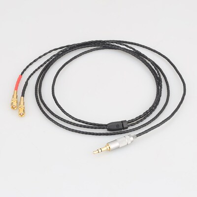 Free shipping 2m 4 Cores 5N OFC copper silver plated Headph